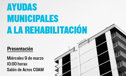 Presentación de las ayudas municipales a la rehabilitación