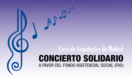 Concierto solidario del Coro de Arquitectos de Madrid a favor del FAS